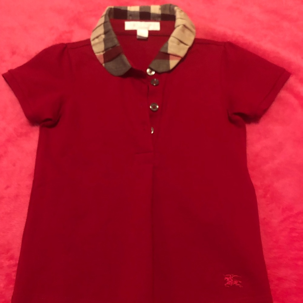 ***** SOLD*****Girl Burberry shirt